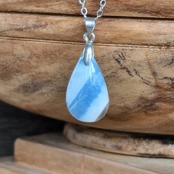 Opale bleue Owyhee - pendentif
