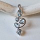 Topaze bleue - pendentif