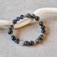 Iolite et Yooperlite - bracelet small
