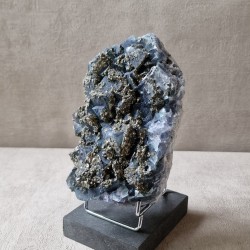 Fluorite et Pyrite - Jalingo, Nigéria