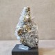 Cristal de roche et pyrite