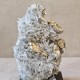 Cristal de roche et pyrite