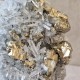 Cristal de roche et pyrite