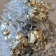 Cristal de roche et pyrite