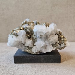 Pyrite et calcite
