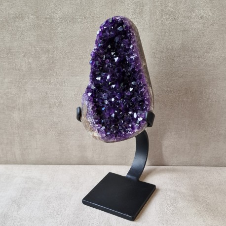 Améthyste sur pied