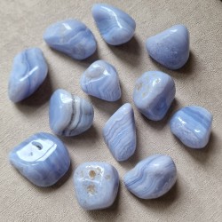 calcédoine bleue