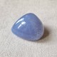 calcédoine bleue - galet