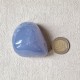 calcédoine bleue - galet