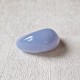 calcédoine bleue - galet