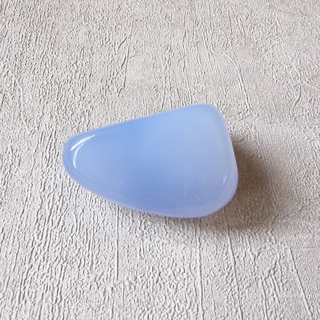 calcédoine bleue - galet