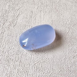 calcédoine bleue - galet