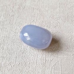 calcédoine bleue - galet