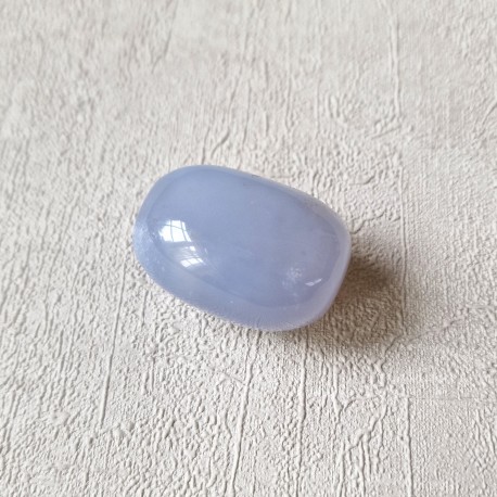 calcédoine bleue - galet