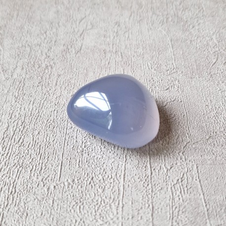 calcédoine bleue - galet