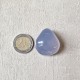 calcédoine bleue - galet