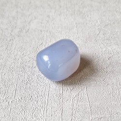 calcédoine bleue - galet