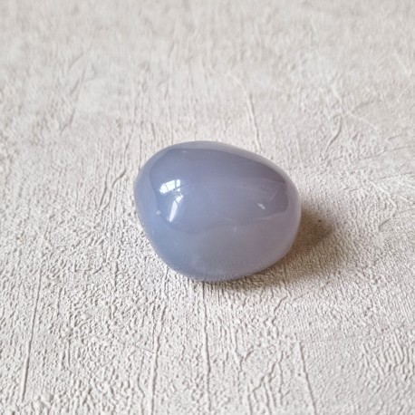 calcédoine bleue - galet