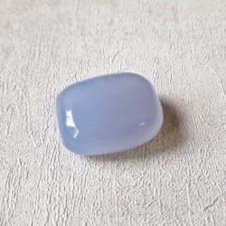 calcédoine bleue - galet