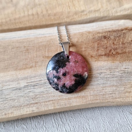 Rhodonite - pendentif