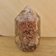 Quartz scénique - lodolite - pointe
