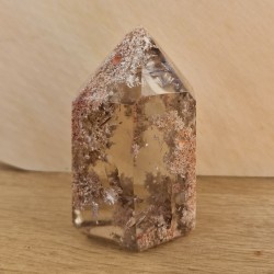 Quartz scénique - lodolite - pointe