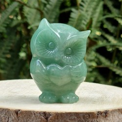 aventurine verte - hibou