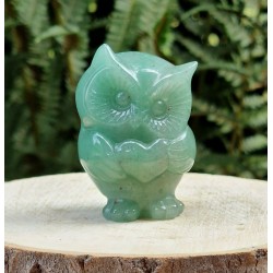 aventurine verte - hibou