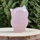 Quartz rose - hibou
