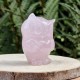 Quartz rose - hibou