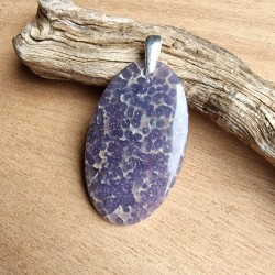 Agate raisin - calcédoine botryoïde - pendentif
