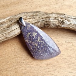 Calcédoine Botryoïde/ "Raisin" - Pendentif