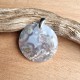 Quartz scénique - lodolite - pendentif