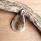 Quartz scénique - lodolite - pendentif