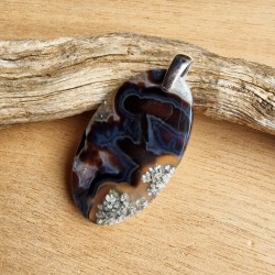 Agate onyx - pendentif
