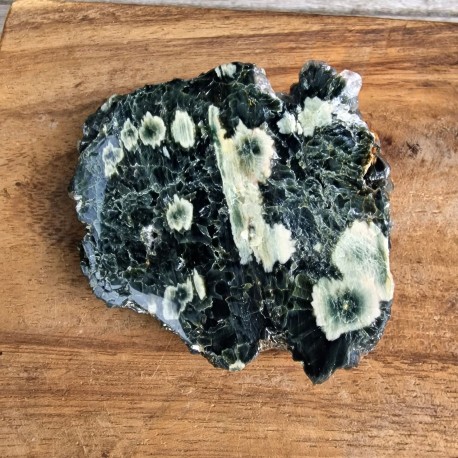 Jaspe océan semi poli