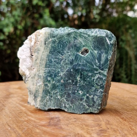 Jaspe océan semi poli