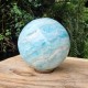 Aragonite bleue - sphère