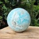 Aragonite bleue - sphère