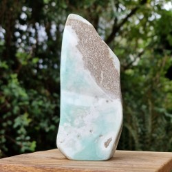 Aragonite bleu- vert - forme libre