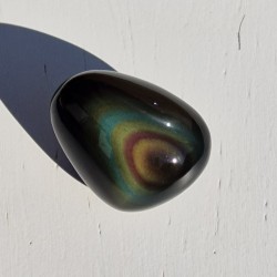 Obsidienne oeil céleste - galet
