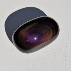 Obsidienne oeil céleste - galet