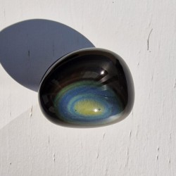 Obsidienne oeil céleste - galet
