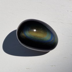 Obsidienne oeil céleste - galet