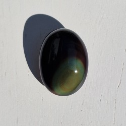 Obsidienne oeil céleste - galet