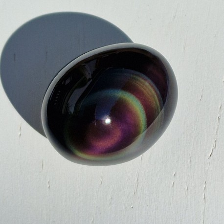 Obsidienne oeil céleste - galet