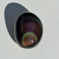 Obsidienne oeil céleste - galet
