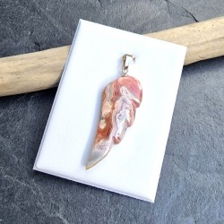 Rhodochrosite - pendentif
