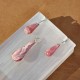 Rhodochrosite - pendentif et boucles d'oreilles