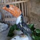 Onyx et quartz tourmaline - toucan